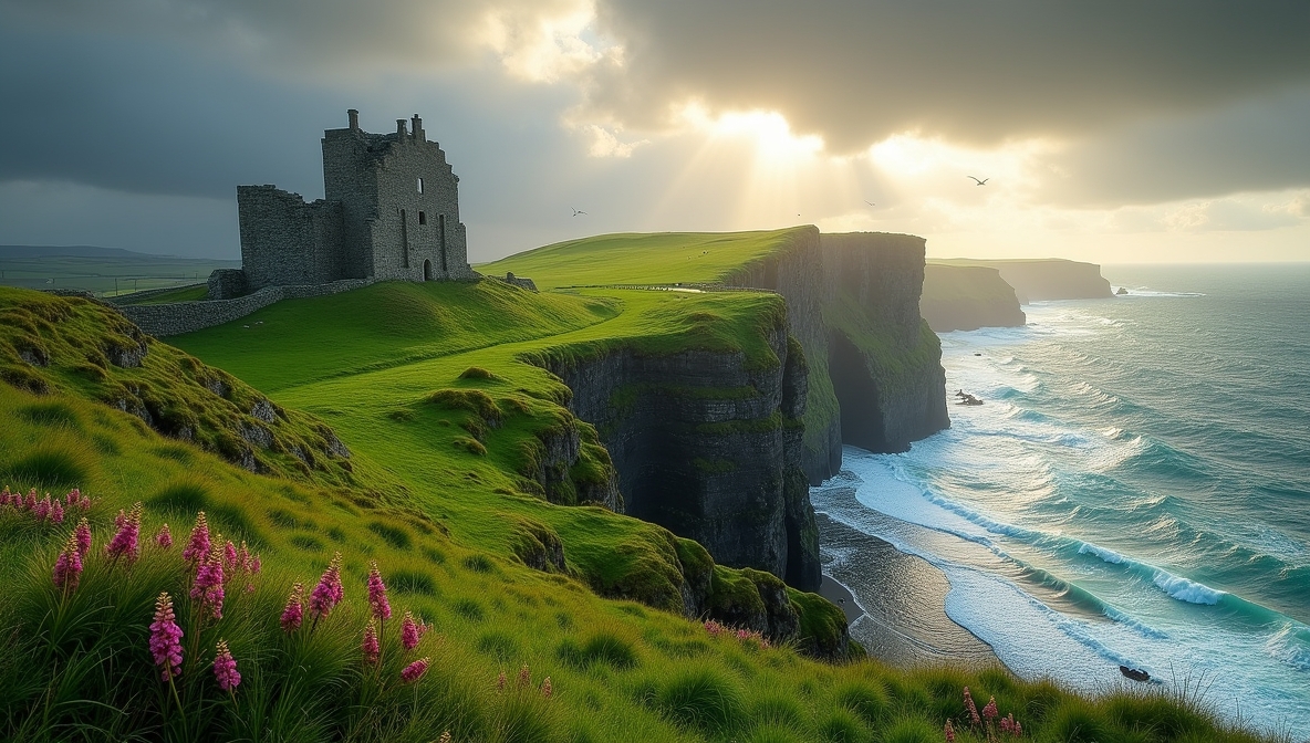 Breathtaking Irish landscape